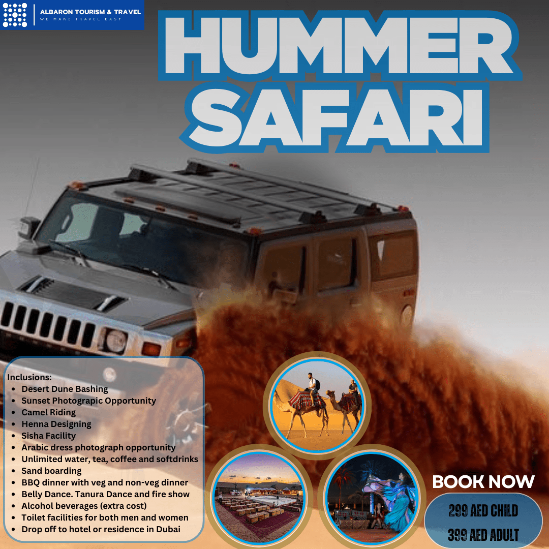 hummer desert safari dubai